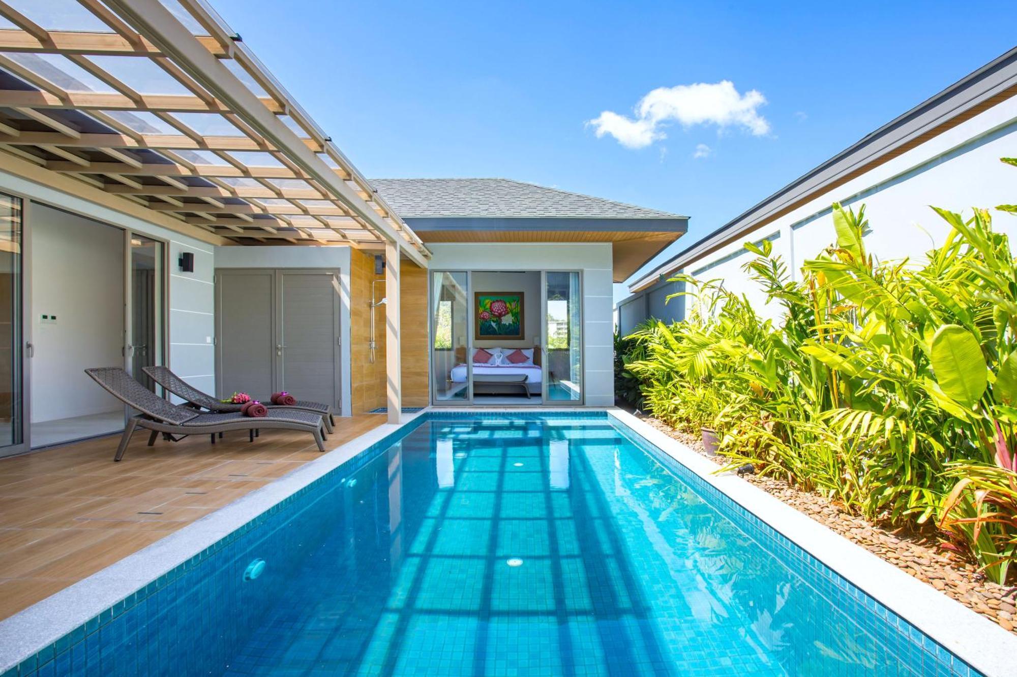 Resort Boutique 2Br Villa Dalaa 4, Private Pool, Full Service, 5 Min Drive Kamala Beach Exterior photo