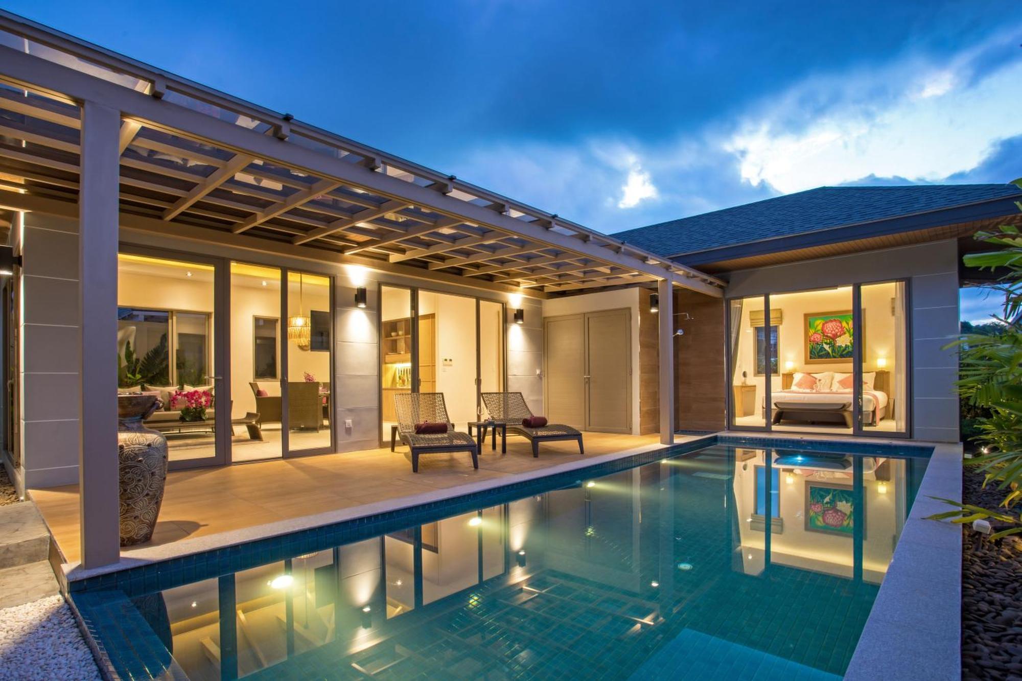 Resort Boutique 2Br Villa Dalaa 4, Private Pool, Full Service, 5 Min Drive Kamala Beach Exterior photo